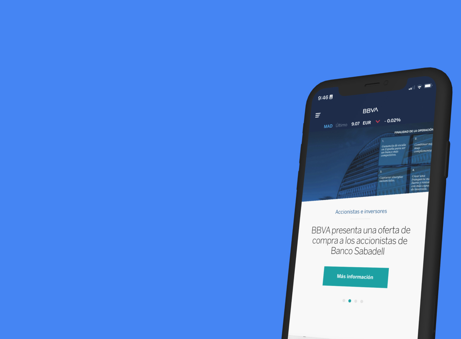 Web accionistas BBVA